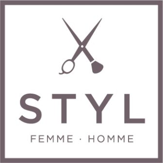 Logo Coiffeur Styl feme homme